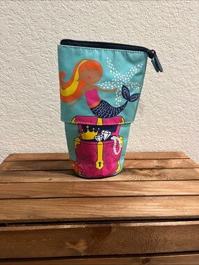 Thirty-One Hide and Peek Pouch Mermaid Treasure